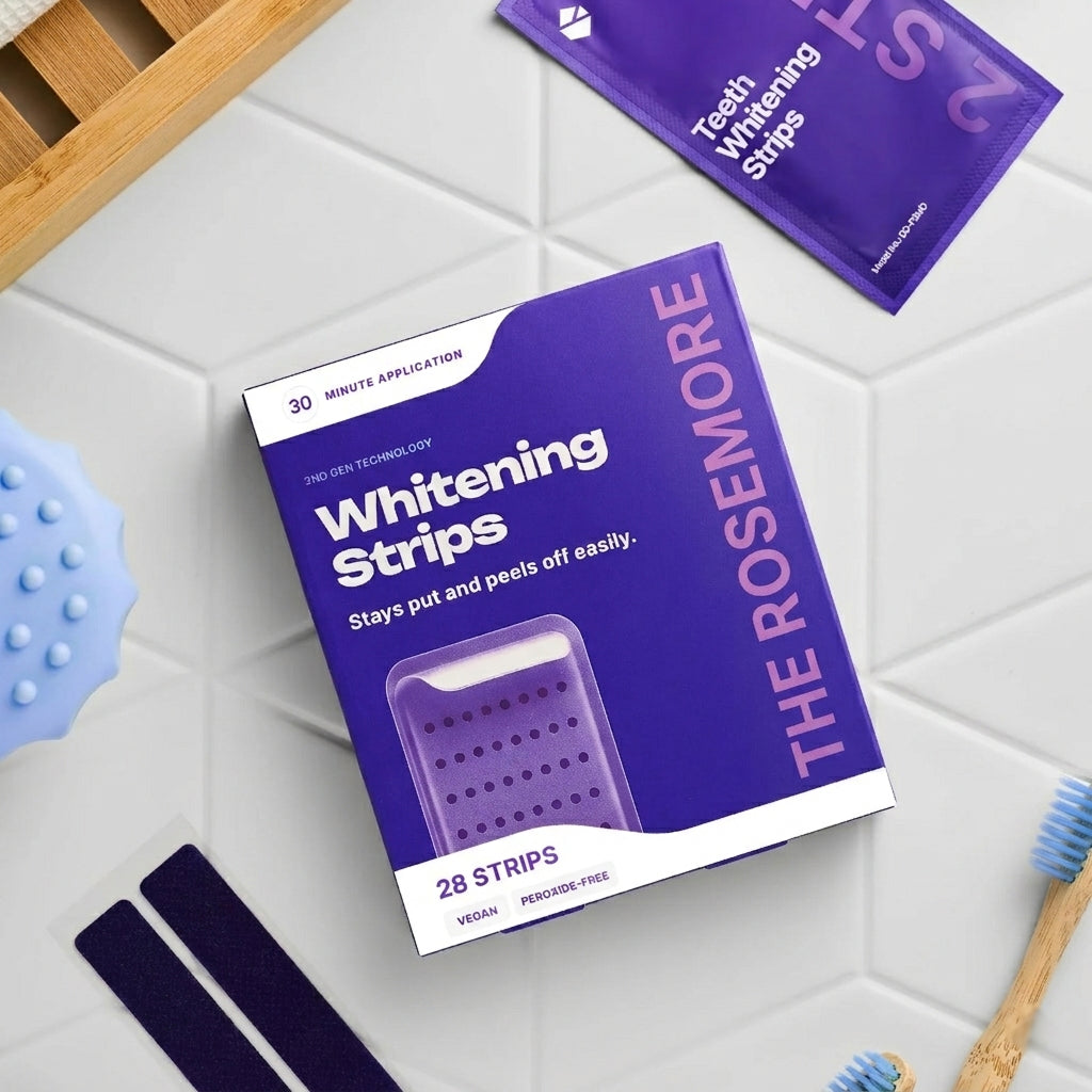 Purple Teeth Whitening Strips