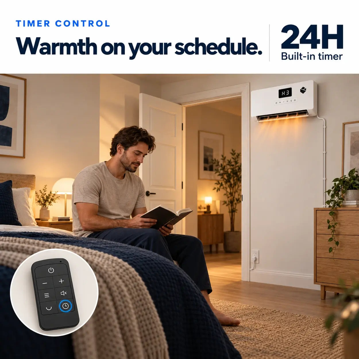 The Rosemore™ Smart Wall Heater