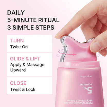 PDRN Collagen Gua Sha Neck & Jawline Cream